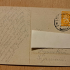 kukkakortti, päivänkakkara, ruiskaunokki, kulkenut 1937 - pikkukuva 2