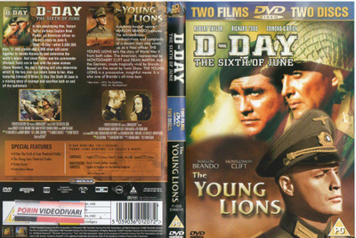 d-day the sixt of june / young lions (81 461) k -GB- DVD (2