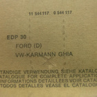 Katkojan kärjet FORD Taunus 15M/17M, VW Karmann Ghia - pikkukuva 1