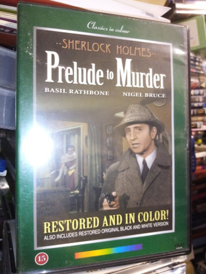 DVD Sherlock Holmes - Prelude To murder ( SIS POSTIKULU)