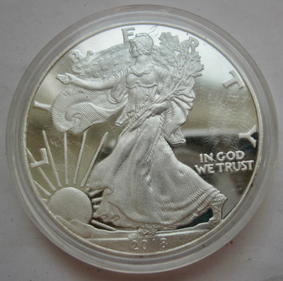 USA 1 dollar 2018 PROOF Replika