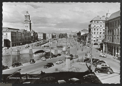 Ruotsi - Göteborg Stora Hamnkanalen (1961)
