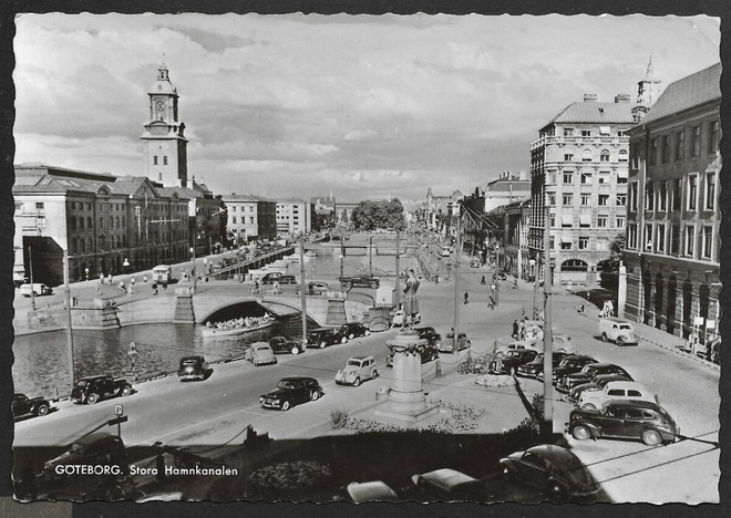 Ruotsi - Göteborg Stora Hamnkanalen (1961)