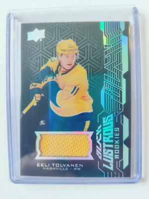 Eeli Tolvanen - 18-19 UD Black Lustrous Rookies Jersey