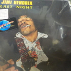 JIMI HENDRIX - LAST NIGHT GER-81 LIVE LP EX-/EX - pikkukuva 1