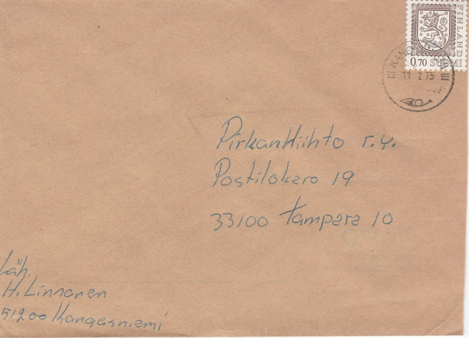 Postileima, KANGASNIEMI