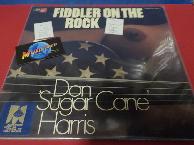 DON 'SUGAR CANE' HARRIS - FIDDLER ON THE ROCK EX-/EX+ LP