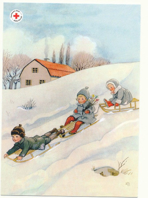 Elsa BESKOW - Lapset kelkkailevat - SPR