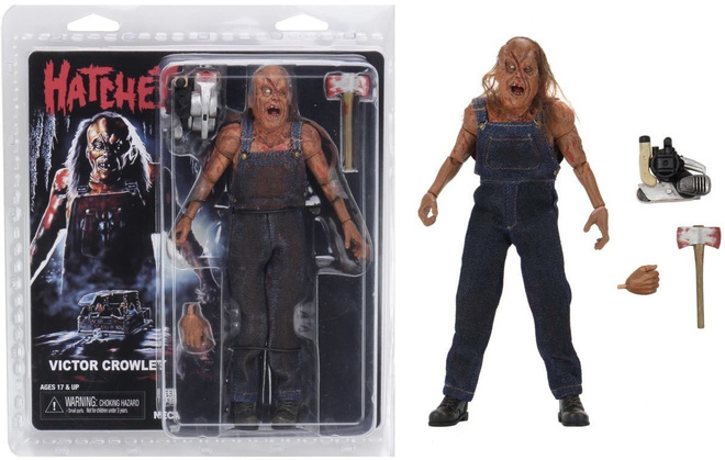 HATCHET VICTOR CROWLEY CLOTHED 8INCH FIGURE	(67 876)	n.20cm,