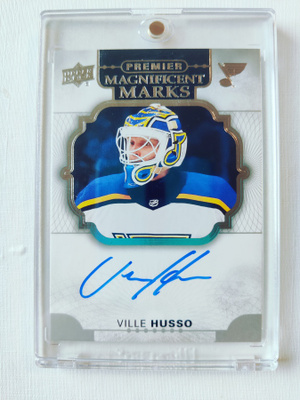 Ville Husso - 17-18 Premier Magnificent Marks RC
