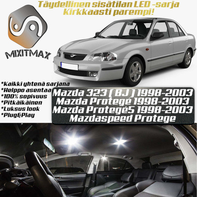 Mazda 323 (BJ) Sisätilan LED-sarja 9-osainen