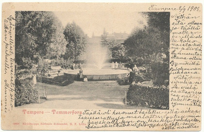 TAMPERE - vanha Carte Postale