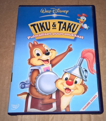 TIKU JA TAKU PULMALLISET PUUN ASUKKAAT WALT DISNEY DVD