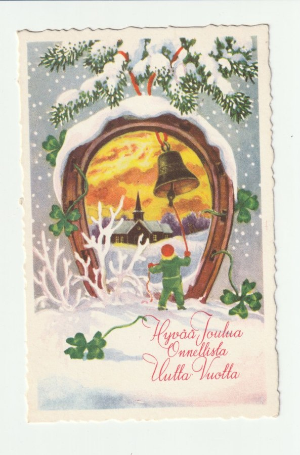 Postikortti, JOULUKORTTI  vanha