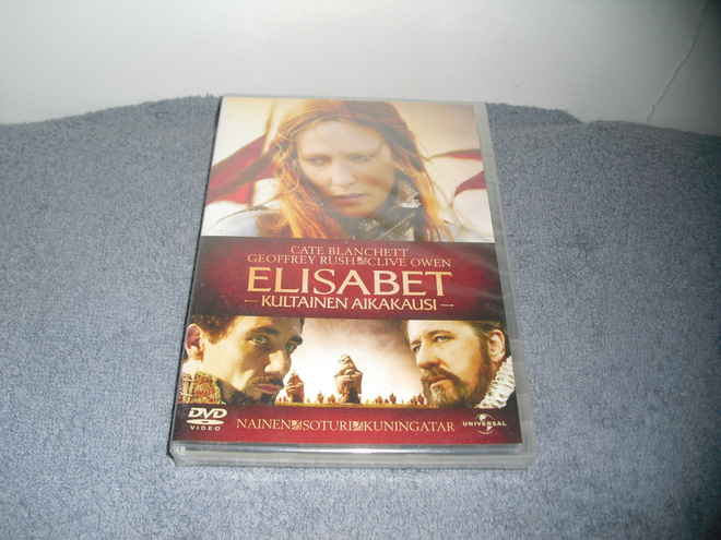 ELISABET -KULTAINEN AIKAKAUSI (Cate Blanchett) UUSI***