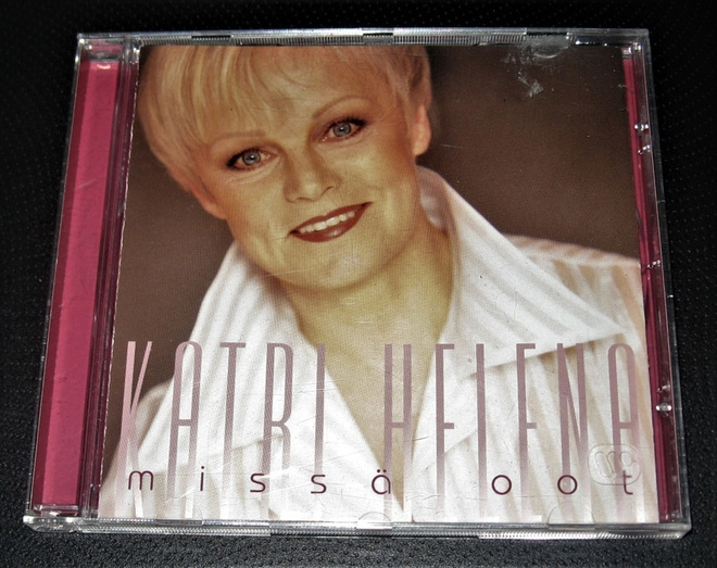 Katri Helena - Missä oot cd, kuin uusi