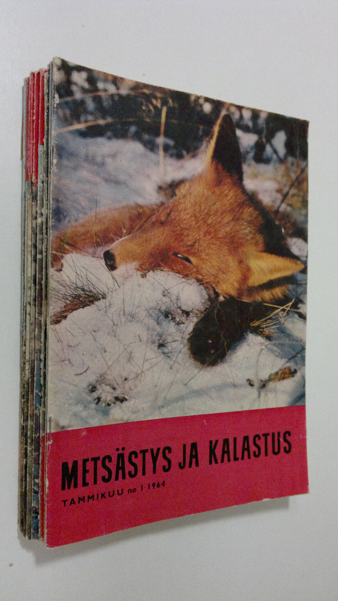 Metsästys ja kalastus vuosikerta 1964 (1 numero puuttuu)