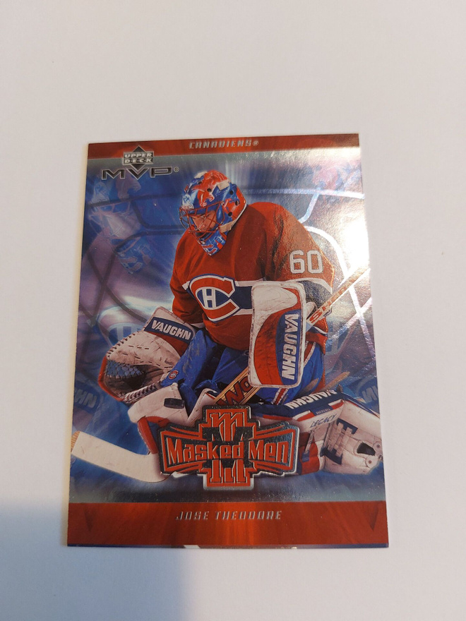 2002-03 Upper Deck MVP Masked Men #MM3 Jose Theodore
