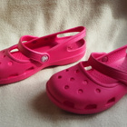 CROCS ballerinat, koko W5 (35), pinkit, UUDENVEROISET - pikkukuva 1