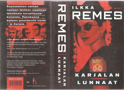Remes, Ilkka: Karjalan lunnaat, WSOY 1998, skp, 2.p, K3 +
