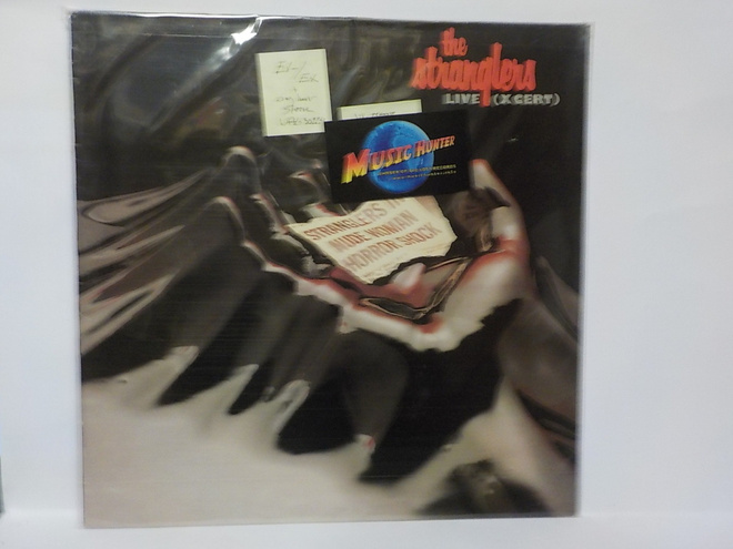 THE STRANGLERS - LIVE X CERT EX-/EX UK REISSUE LP