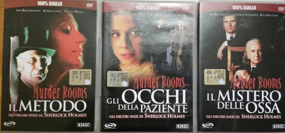 Murder Rooms 3kpl Giallo  -DVD