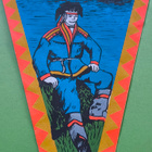 INARI Vanha kangasviiri vuodelta 1972,kts! - pikkukuva 2
