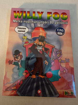 Willy Fog - 6DVD - Matka maailman ympäri 80 päivässä (uusi)