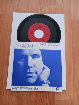 Harri Saksala – Laulajien Laulu 7" ps orig 1979 uusi
