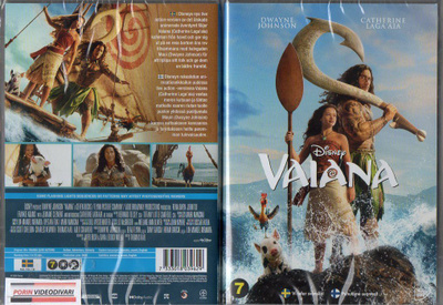 (UUTUUS) vaiana (2026) (56 004) UUSI -FI- DVD dwayne johns