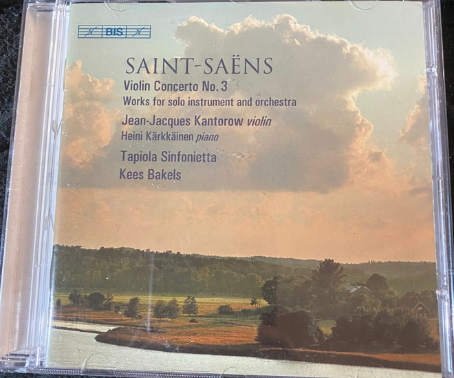 Saint-Saens: Violin Concerto ym cd Tapiola Sinfonietta
