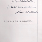 Leo Rainio : Punainen madonna (signeerattu, tekijän omist... - pikkukuva 3