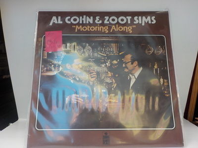 AL COHN AND ZOOT SIMS-MOTORING ALONG 1974 EX+/EX+ LP