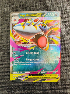 Mega Sharpedo ex 061/094 Ultra Double Rare Phantasmal Flames