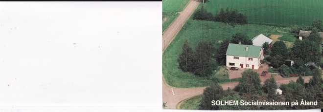 Jomala, Möckelby, Solhem , ilmakuvakortti,     b618