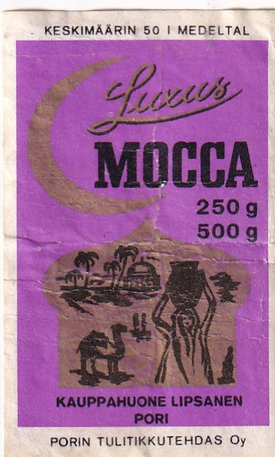 Pori,  Kauppahuone Lipsanen, Luxus Mocca   b598