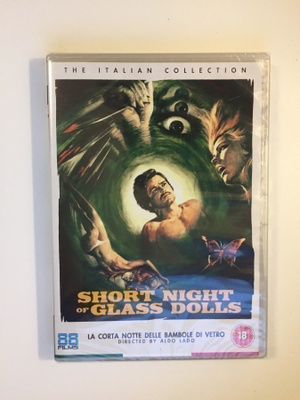 Short Night of Glass Dolls (DVD) Italian Collection #21 UUSI