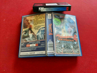 Painajainen Elm Streetillä 4 - unien valtias VHS (SHOWTIME)