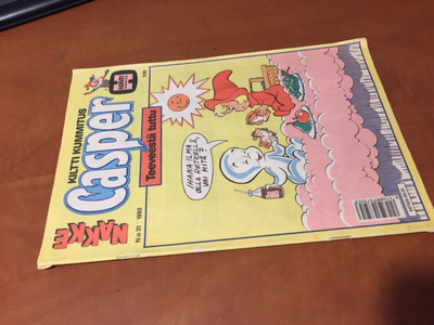 NAKKE LEHTI 31/1992 CASPER KUMMITUS HYVÄ