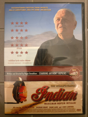Maailman nopein intiaani (2005) Anthony Hopkins, suomi dvd