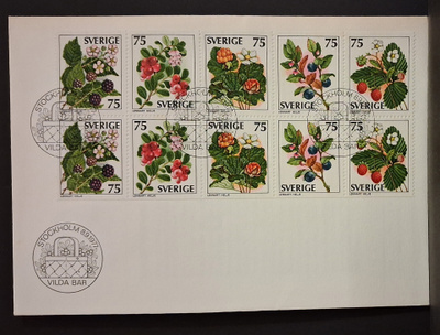Ruotsi - Fa-H301 (1011-1015) FDC - 1977