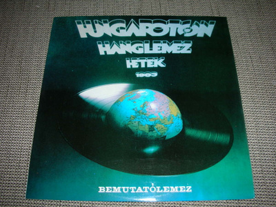LP vinyyli Hungaroton hanglemez hetek