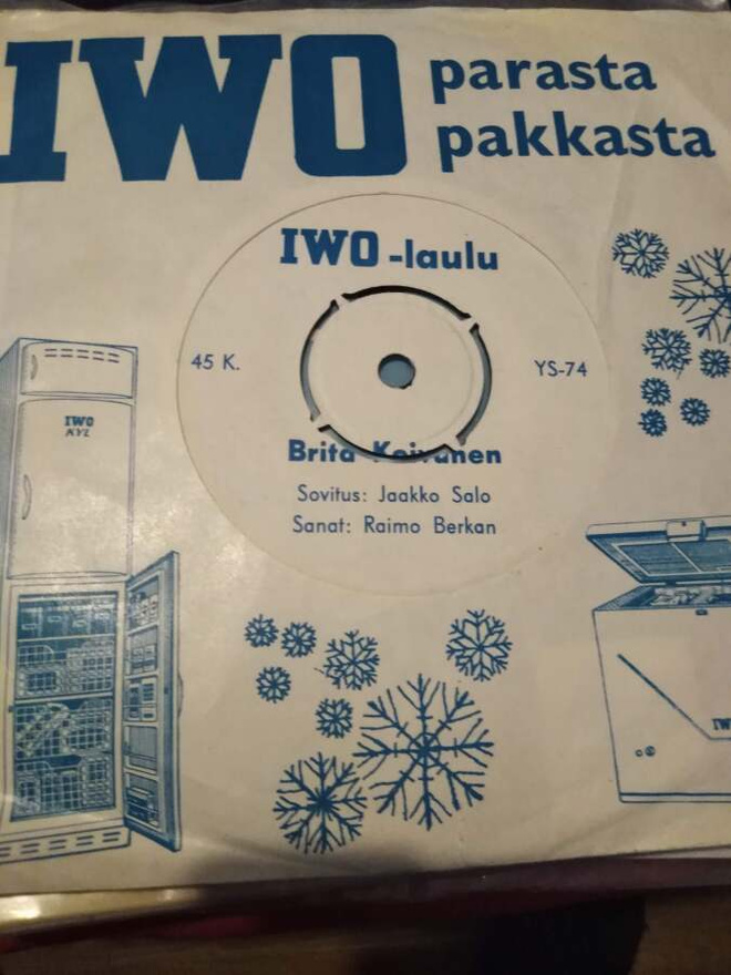 Brita Koivunen Gala pesukonelaulu / Iwo -Laulu