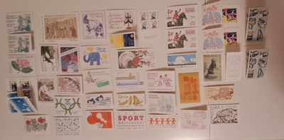 Ruotsi postimerkkivihkoja 41 kpl 1986-2003