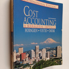Charles T. Horngren : Cost accounting : a managerial emph... - pikkukuva 1