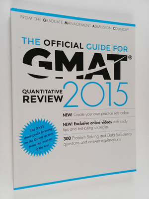 The official guide for GMAT : quantitative review 2015