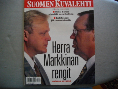 Suomen Kuvalehti Nro 23/1996 (15.3)
