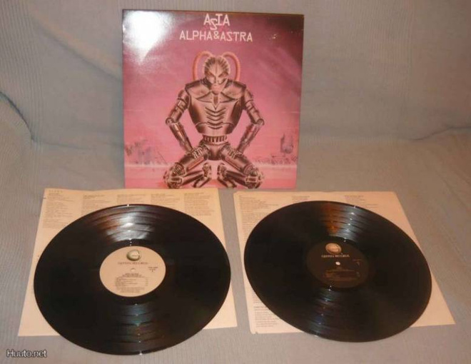 ASIA :: ALPHA & ASTRA :: 2 ORIGINAL VINYL PUT TOGETHER  RARE