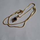 Zirkonia kaulakoru & 18K Gold Plated ketjulla - pikkukuva 2