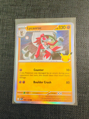 Pokemon 30th - Lycanroc